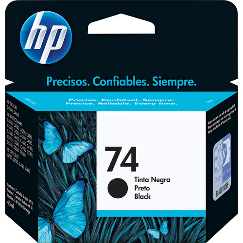 HP Hewlett Packard CB335WN 74 Black Ink Cartridge