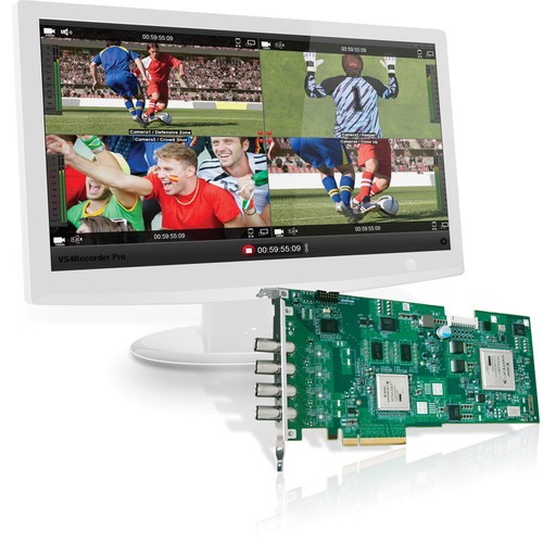 Matrox VS4 HDSDI Capture Card with VS4Recorder Pro Software Bundle