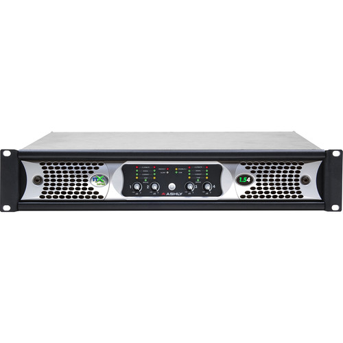 Ashly NXE Series 4Channel Networkable MultiMode Power Amplifier with OPAES2 OPDAC4  OPDante Cards 4 x 1500W