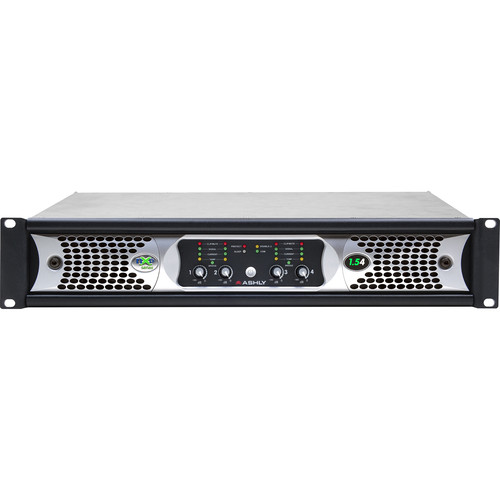 Ashly nXp15 4Channel MultiMode Network Power Amplifier with Protea DSP Software Suite  CobraNet Digital Interface