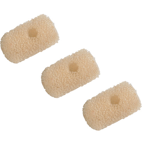 AudioTechnica 3Pack of Windscreens for the BP894TH MicroSet Cardioid Condenser Headworn Microphone Beige