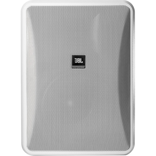 JBL Control 281L High Output IndoorOutdoor BackgroundForeground Speaker Pair White