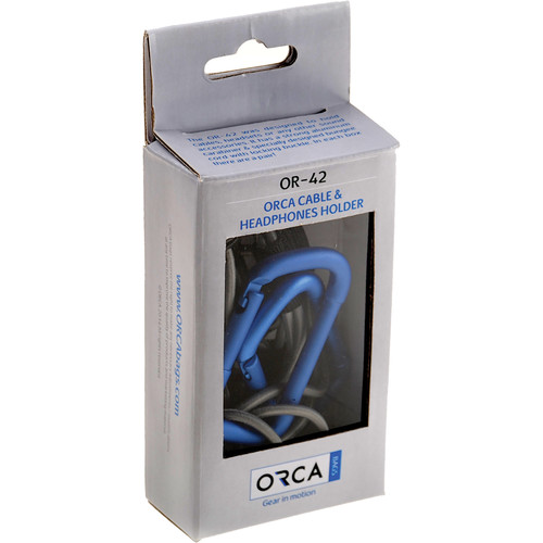 ORCA OR42 Cable  Headphones Holder Pair