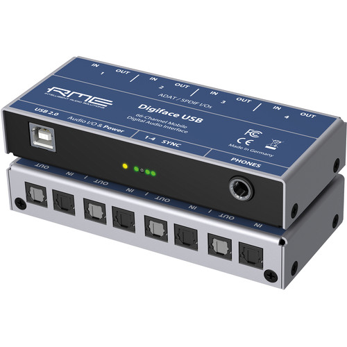 RME Digiface USB 66Channel ADAT to USB Optical Audio Interface