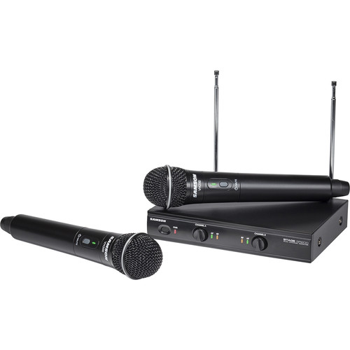 Samson Stage 200 DualChannel Handheld VHF Wireless System Channel B