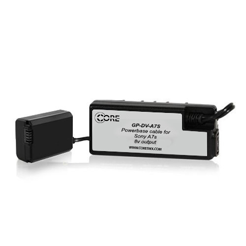 Core SWX GPDVA7S Powerbase Cable for Sony A7S Camera 12