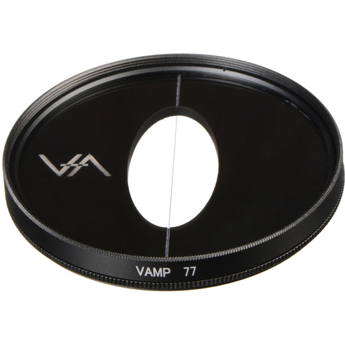 VidAtlantic 77mm CineMorph Blue Streak Filter with 7277mm StepUp Ring