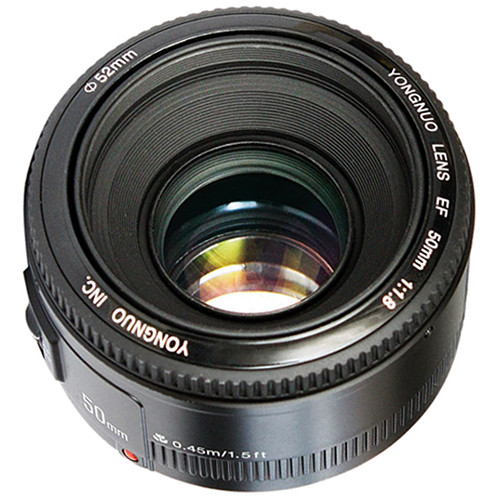 Yongnuo YN 50mm f18 Lens for Canon EF
