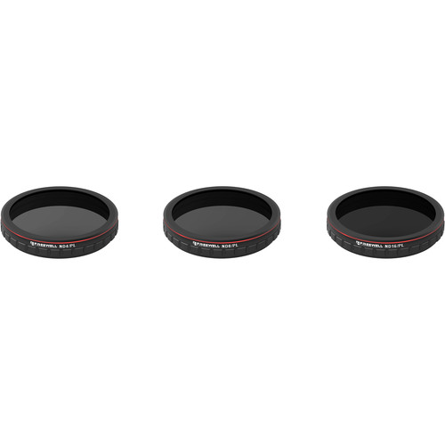 Freewell NDPL 3Filter Kit for DJI Inspire 2 Zenmuse X4S Gimbal Camera