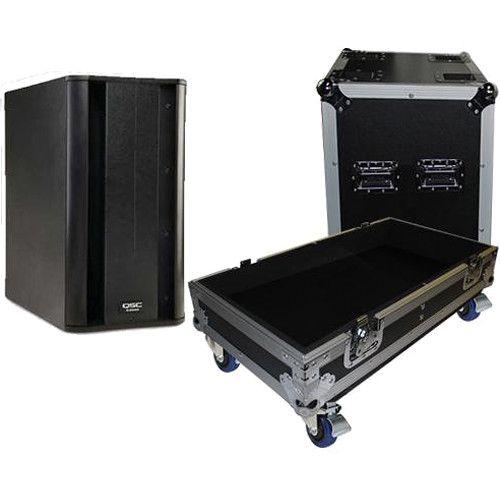 ProX ATA Flight Case for QSCKSub Speaker Black