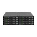 Icy Dock ToughArmor MB998SP-B 8 x 2.5 SATA HDD SSD Backplane Cage