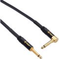 Kopul Studio Elite 4000 Series 1 4 Male Right-Angle to 1 4 Male Studio Instrument Cable 15