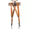 HoldFast Gear MoneyMaker 2-Camera Harness Tan Small