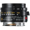 Leica Summicron-M 35mm f 2 ASPH Lens Black