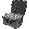 Nanuk 960 Hard Rolling Case with Divider Insert Graphite