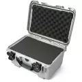 Nanuk 918 Case with Cubed Foam Insert Silver