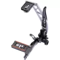 ProMediaGear BBX2 Boomerang Flash Bracket with Universal QR Plate Titanium Right-Handed