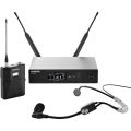 Shure QLXD14 SM35 Digital Wireless Cardioid Performance Headset Microphone System G50: 470 to 534 MHz