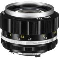 Voigtlander Nokton 58mm f 1.4 SL II S Lens Silver