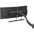 Chief Kontour K1W22HB Dynamic Height Adjustable Wall Mount for Dual Monitors Black