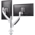 Chief Kontour K1C Dynamic HeightAdjustable Column Dual Monitor Mount White