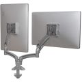 Chief Kontour K1D Dual Monitor Dynamic Desk Mount Reduced Height Silver