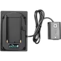 IndiPRO Tools Sony LSeries Battery Adapter Plate to Sony NPFW50 Dummy Battery