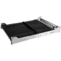 StarTech UNISLDSHF192 2U Vented Sliding Rack Shelf w Adjustable Mounting Depth