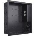 Chief PAC526 InWall Storage Box with 2Receptacle Filter  Surge Protector Black