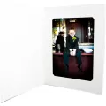 National Photo Folders SlitCut Photo Folder for Prints 4 x 6 and 5 x 7 25Pack White