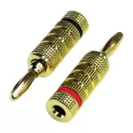 Tera Grand ClosedScrew Type Banana Plugs Pair
