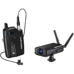 Audio-Technica ATW-1701 L System 10 Digital Camera-Mount Wireless Omni Lavalier Microphone System 2.4 GHz
