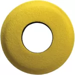 Bluestar Round Extra Small Microfiber Eyecushion Yellow