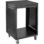 Auray ERS-12U Steel Equipment Rack with 3 Casters 12 RU