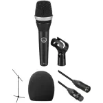 AKG D5 Handheld Vocal Microphone Live Performance Pack