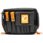 CineBags CB07 AC Pouch XL Gray with Orange Webbing