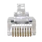 Eclipse Tools QuikThru RJ45 Cat5 5e Unshielded Connector 50-Pack