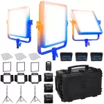 Dracast Newsroom Plus 3-Light Kit Bi-Color