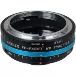 FotodioX Canon FD Lens to Fujifilm X-Mount Camera Vizelex ND Throttle Adapter