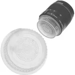 FotodioX Designer Rear Lens Cap for Canon EOS EF & EF-S-Mount Lenses Clear