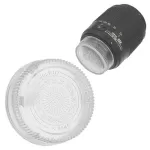 FotodioX Designer Rear Lens Cap for Nikon F-Mount Lenses Clear