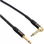 Kopul Studio Elite 4000 Series 1 4 Male Right-Angle to 1 4 Male Studio Instrument Cable 6