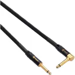Kopul Studio Elite 4000B Series 1 4 Male Right-Angle to 1 4 Male Instrument Cable with Braided Mesh Jacket 10