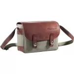 Oberwerth Freiburg Small Camera Bag Olive Dark Brown