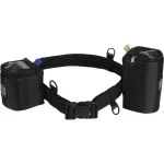 PortaBrace Waist Belt with 2 Lens Cups Black