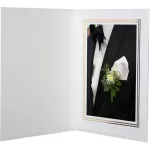 National Photo Folders Premier Photo Folder 5 x 7 25-Pack White