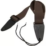 On-Stage GSA10BR Guitar Strap with Leather Ends 31 to 52 Brown