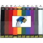 Rip-Tie 1 x 6.5 Rip-Lock CableWrap 10-Pack Rainbow