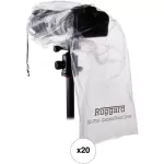 Ruggard RC-P18 Rain Cover for DSLR with Lens up to 18  Kit 10 Packs of 2