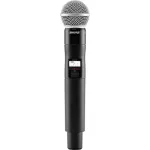 Shure QLXD2 SM58 Digital Handheld Wireless Microphone Transmitter with SM58 Capsule H50: 534 to 598 MHz